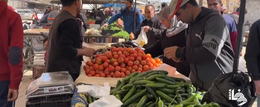 היערכות תושבים ברפיח לקראת חודש רמצ'אן (ערוץ היוטיוב של ופא, 10 במרץ 2024)