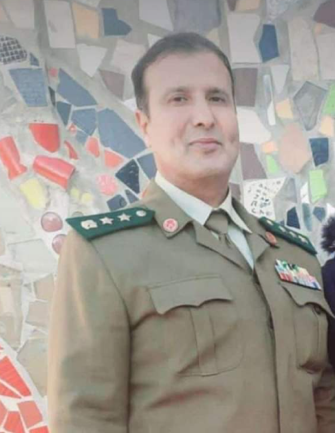 Lieutenant Colonel Louay Zuheir al-Nayef (Haitham Abu Syrian army's X account, May 25, 2024)