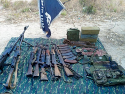 Mozambican army weapons seized by ISIS (Amaq; Telegram, August 23, 2023)