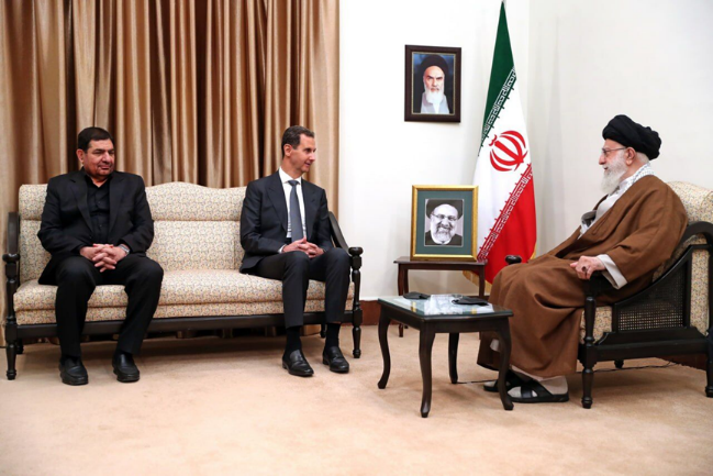 The meeting between the supreme leader of Iran and the Syrian president (IRNA, May 30, 2024)