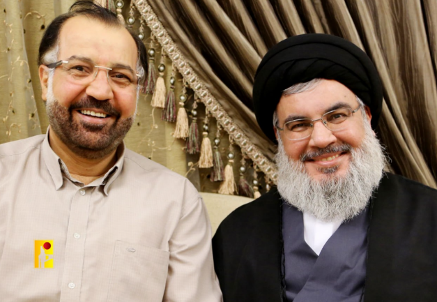 Fuad Shukr and Hassan Nasrallah.