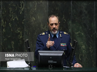 Incoming Defense Minister Aziz Nasirzadeh (ISNA, August 19, 2024)