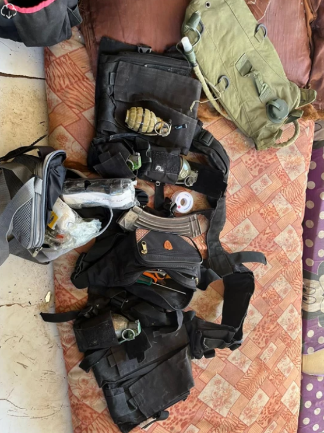 Weapons found during operations in Khan Yunis and Deir al-Balah (IDF spokesperson, August 30, 2024)