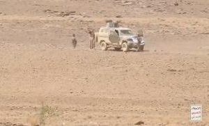 A Houthi exercise held in memory of the 