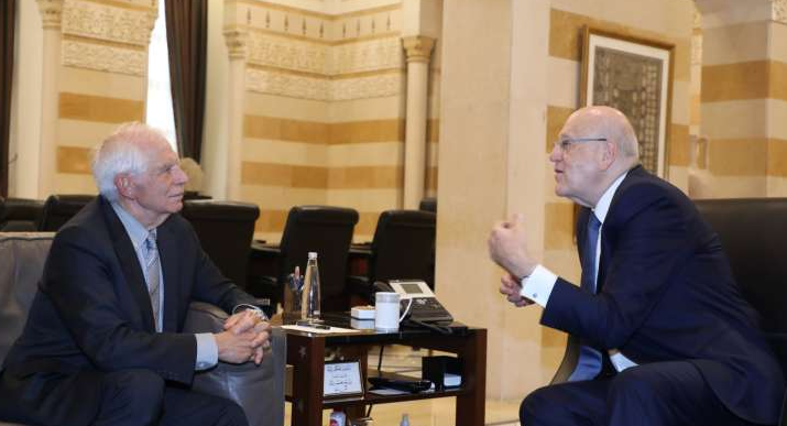 Mikati and Borrell meeting (al-Nashra, September 12, 2024)