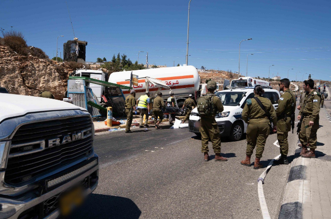 זירת פיגוע הדריסה (דובר צה