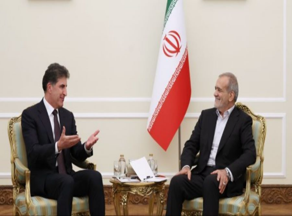 The Iranian president meets with the president of the Kurdish region (IRNA, September 12, 2024)