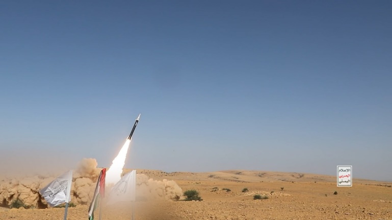 Filastin 2 missile fired at Israel.