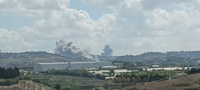 תקיפות חיל האוויר בדרום לבנון (אלאח'באר, 23 בספטמבר 2024)