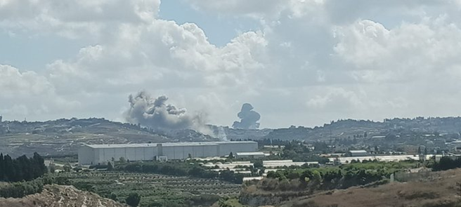 Israeli Air Force strikes in south Lebanon (al-Akhbar, September 23, 2024)