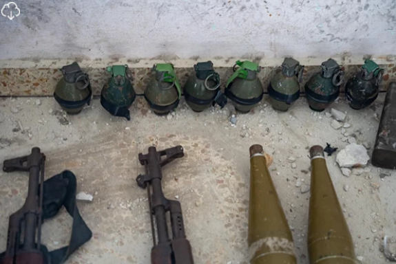 Weapons found during the forces' activities (IDF spokesperson, September 24, 2024)