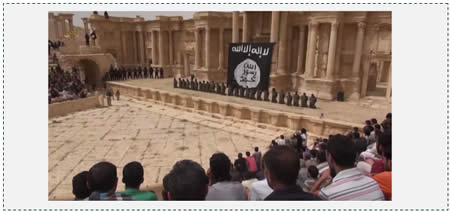 Execution in the ancient city of Palmyra (The Long War Journal, July 5, 2015)